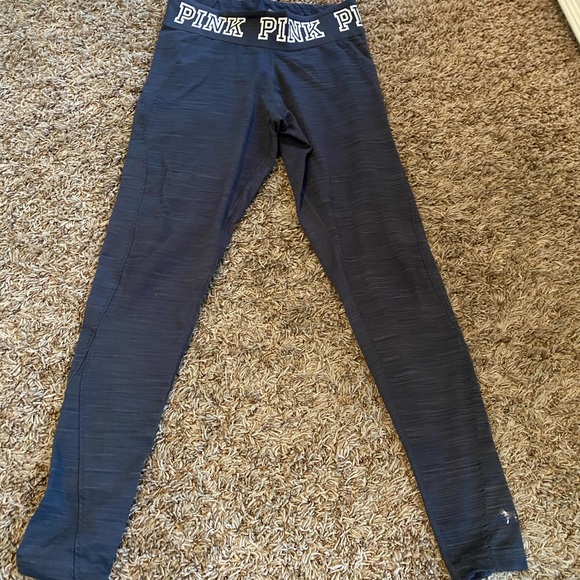 Grey thermal Pink leggings - Picture 1 of 4